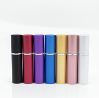 Atomiseur de parfum de voyage, rechargeable, Mini, personnalisé, torsadé, coloré, rond, à vendre, 10ml