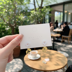 Vendita calda Trending moda minimalista stella perla lampadario orecchini all'ingrosso per le ragazze - Product Image 3