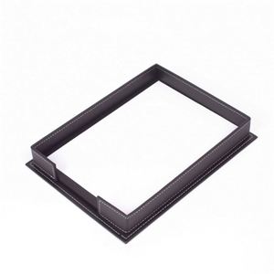 Vega 13-Piece Modern Style Leather Desk Set Includes Cute Desk <b>Pad</b> Mouse <b>Pad</b> Mesh Metal Organizer for Office Use - Product Image 4