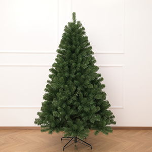 <b>Lighted</b> Dense PVC Christmas <b>Tree</b>, Full Sizes Available, Floor-Standing Automatic <b>Tree</b> for Living Room, Hotel & Mall Decoration - Product Image 3