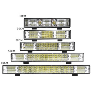 Bande led super lumineuse pour voiture, projecteur blanc pour voiture, camion, chariot, mise à niveau, lumière laser éblouissante - Product Image 3