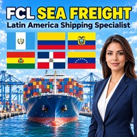 Agent maritime transitaire Chine vers le Venezuela et la Colombie Conteneur complet FCL Fret maritime Dédouanement Livraison finale