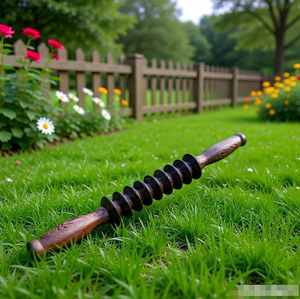 Rouleau de massage en bois portable - Product Image 4