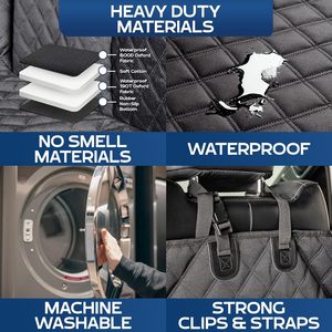 Washable Waterproof <b>Dog</b> Car Seat <b>Hammock</b> Bag for Truck - Product Image 3