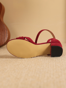 עקבים גבוהים נעליים עבור נשים שורש מותאם אישית נעלי נשים עם עקבים גבוהים מתוק עקבים עיר - Product Image 6