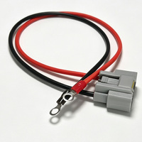 Câble de connecteur femelle pour redresseur de moto personnalisé vers borne annulaire, régulateur de tension, câble d'alimentation pour charge de batterie