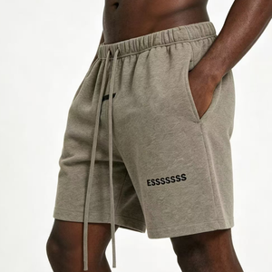 Shorts décontractés en promotion pour l'été : Shorts de sport amples et droits avec poches zippées pour la gym, le fitness et la course à pied - Product Image 6
