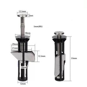 Universal Toilet Seat Cover Fixing Screws Quick-release Toilet Bowl Accessories 304 Stainless Steel Locking Expansion Screws - Product Image 1