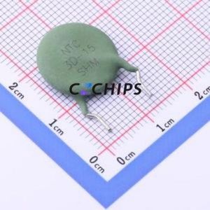 Termistor NTC DRM309D15MK830GA0, Componente de Montaje en Orificio (THT), P=10mm, Resistencia 3Ohm 2700K 7A - Product Image 1