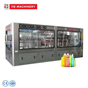 20000-22000BPH kohlensäure-Tränkühlstoff-Kunststoffflasche vollautomatische Abfüllmaschine Produktionslinie