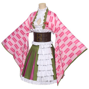 Costume de cosplay anime en gros, robe <span class=keywords><strong>sexy</strong></span> en polyester pour femmes avec accessoires de tête, tenue de fête d'Halloween - Product Image 3