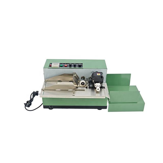 Ink Wheel Expiry Date Coding Machine Batch Number Code Printing Machine MY-380F Automatic Solid Hot Stamping Date Coder Printer