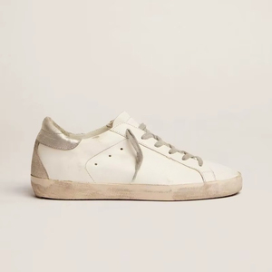 รองเท้าผ้าใบหนังแท้ลายดาววินเทจ ระบายอากาศได้ดี น้ำหนักเบา ดีไซน์แบบผูกเชือก สวมใส่สบาย - Product Image 4