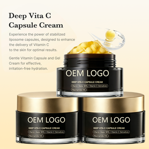 Crème en Capsules Coréenne Anti-Âge Hydratante au Vitamine C, <span class=keywords><strong>Glycérine</strong></span> et Aloe Vera 55g pour Tous Types de Peau - Product Image 2