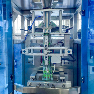 Machine de remplissage et <span class=keywords><strong>d</strong></span>'emballage verticale à tête unique entièrement automatique, prix usine, pour les pois, les graines de soja et les arachides. - Product Image 3