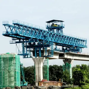 Fabricante de guindastes de pórtico de viga de lançamento de treliça de ponte de segmento de 200 toneladas e 600 toneladas