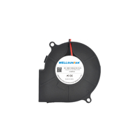 WELLSUNFAN WD07525 Ball/Sleeve Bearing DC 75*25 Bladeless Blower Fan CPU Cooling Plastic Aluminum Battery Powered 49.9DBA OEM