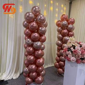 SMOOTH Easy Installation Plastic Balloon Tower Balloon <b>Stand</b> Arch With Base and Pole for Wedding Decoration - Product Image 6