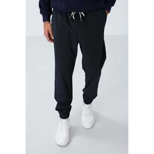 Pantalones deportivos de hombre con textura índigo, corte estándar, 100% algodón, felpa francesa, para uso casual. - Product Image 4