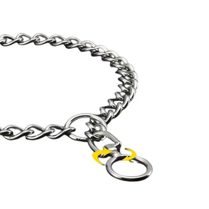 Collar de cadena P de acero inoxidable giratorio 360 para perros pequeños, medianos y grandes y collar de perro Collar de entrenamiento para perros - Product Image 5