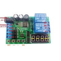BSSY)IO53A02 5-24V 56D 12V Relais de temporisation à cycle 56D, interrupteur de contrôle de temps réglable, contrôleur de marche avant/arrière du moteur