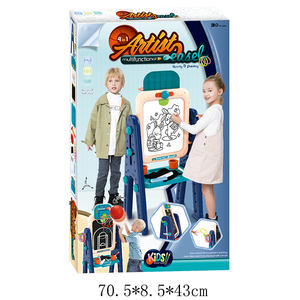 2 двойными бортами Многофункциональный образования детей доска для рисования обучение живописи полка стираемая доска игрушки - Product Image 2