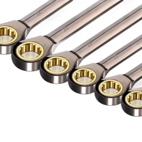 Jeu de clés à cliquet universelles impériales réglables pour réparation automobile, outils de qualité industrielle OEM en chrome vanadium