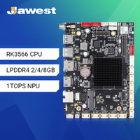 Carte mère industrielle RK3566 personnalisable OEM, quad-core A55, 4K HD, multi-interface, intégrée, pour kiosque en libre-service