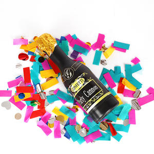 مدفع كونفيتي على شكل زجاجة شمبانيا بطول 30 سم للحفلات - Product Image 2