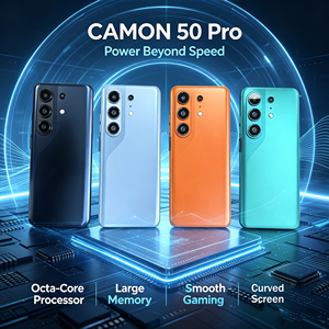 Nuevo teléfono inteligente Camon50 Pro CDMA con pantalla curva y Android 15, éxito de ventas transfronterizo - Product Image 2
