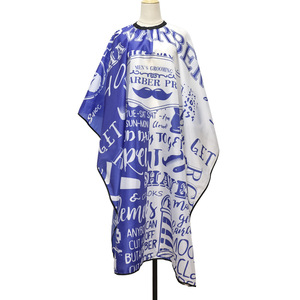 Capa de Barbero Impermeable de Poliéster con Patrón Clásico para Peluquerías, Capa de Peluquería con Gancho Metálico Elástico - Product Image 4