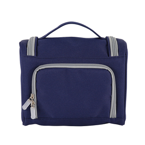 Wholesale Large Capacity 300d Cationic Cosmetic <b>Bag</b> Hanging Waterproof Hook Custom Logo Travel Portable Toiletry Organizer <b>Bag</b> - Product Image 1