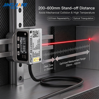 Sensor Jarak Laser ZW-LV400-L 400mm 4-20mA 0-10V RS485 NPN PNP Analog Tahan Air Sensor Presisi Tinggi