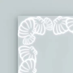 <span class=keywords><strong>กระจก</strong></span>ห้องน้ำ LED ไร้กรอบทันสมัย พร้อมขอบตกแต่ง ป้องกันฝ้า ปรับอุณหภูมิสีได้ 3 ระดับ มาตรฐาน IP44 - Product Image 3