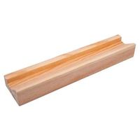 Support de Présentation Rectangulaire Personnalisé en Bois Massif pour Cartes Cadeaux de Mariage avec Socle en Bois et Supports à Bougies