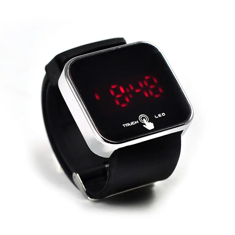 Touch screen watch,lcd digital clock,Electronic fashion watches