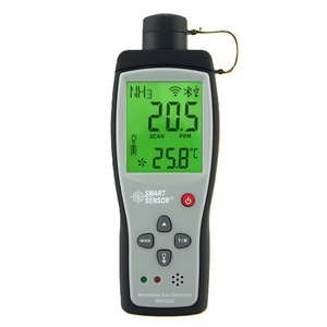 Detector de fugas de gas portátil de amoníaco <span class=keywords><strong>NH3</strong></span> Rango de 0-100ppm para seguridad de la planta de refrigeración - Product Image 3