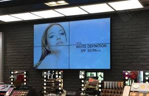 Moniteur vidéo mural 55 pouces intérieur Ultra mince <span class=keywords><strong>lunette</strong></span> 3.5mm écran d'épissage LED mur vidéo LCD <span class=keywords><strong>TV</strong></span> mur - Product Image 2