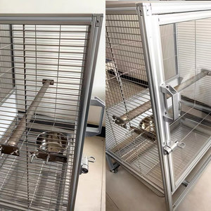 Cage d'élevage d'oiseaux en plein air volière en aluminium de haute qualité pour grands perroquets - Product Image 2