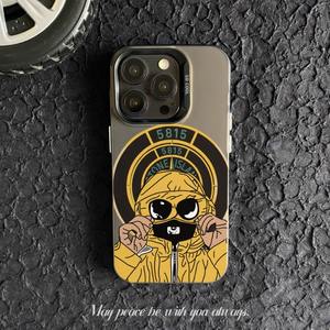 เคสโทรศัพท์แฟชั่นลาย5815สำหรับเด็กผู้ชาย, เคสมือถือแนวหิน CP สำหรับ iPhone XR XS 11 12 13 14 15 16 PRO MAX เคสโทรศัพท์ IMD - Product Image 4