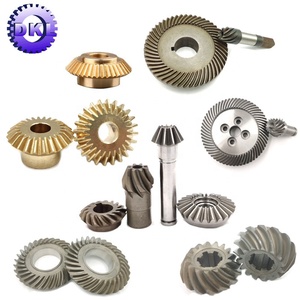 Custom Metal 4140 C45 Nitriding Hardening Treatment 5mm 45 Degree <strong>Bevel</strong> <strong>Gears</strong> for Gardening <strong>Tools</strong> and Lifting Mechanism - Product Image 1