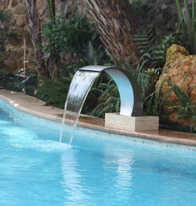 Vente en gros d'usine : Rideau d'eau de <span class=keywords><strong>piscine</strong></span> en acier inoxydable 304, fontaines et cascades extérieures - Product Image 5
