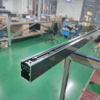 Amortiguador Inteligente de Levitación Magnética de Alta Resistencia de Aleación de Aluminio Moderno para Puertas Automáticas de Hoteles y Comercios