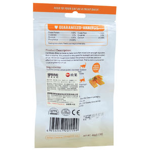 OEM/ODM BSCI Alimentos <span class=keywords><strong>para</strong></span> mascotas <span class=keywords><strong>sin</strong></span> aditivos Carne de pato de baja humedad Bocadillos frescos <span class=keywords><strong>para</strong></span> gatos liofilizados - Product Image 4