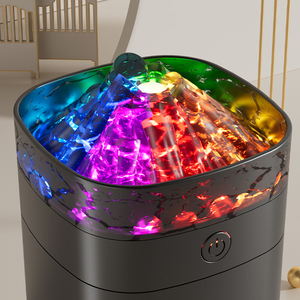 The Latest <strong>Mini</strong> Bonfire Humidifier Essential <strong>Oil</strong> Aromatherapy Machine Bedside Lamp Bedroom Humidifier Volcanic Humidifier - Product Image 2