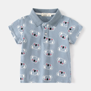 RTS-camisetas y polos con estampado de animales para niños, ropa de bebé lista para enviar - Product Image 4