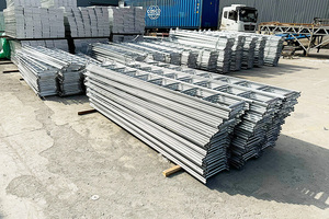 Andamio de acero de estilo industrial HRT <span class=keywords><strong>Escalera</strong></span> de mono <span class=keywords><strong>Escalera</strong></span> DE ACCESO <span class=keywords><strong>galvanizada</strong></span> en caliente con gancho para uso <span class=keywords><strong>exterior</strong></span> y en almacén - Product Image 4