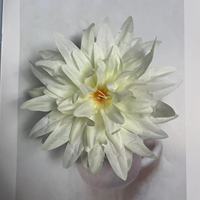 Api tiruan krisan 13cm, DIY buatan tangan Garland kerajinan hiasan kepala Opera jepit rambut dekorasi bunga sutra buatan