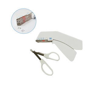 Medizinische chirurgische Chirurgie Wunde 35W Einweg-Steril stich Haut Naht hefter und Heft klammer entferner - Product Image 2