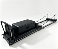 Machine de Pilates pliable en aluminium avec accessoires complets pour la maison et le studio – Équipement de fitness pour l'entraînement corporel et le renforcement du tronc